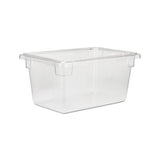 Food-tote Boxes, 5gal, 12w X 18d X 9h, Clear