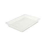 Food-tote Boxes, 5gal, 26w X 18d X 3 1-2h, Clear