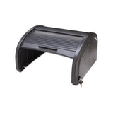Locking Security Hood, 17.75w X 10.3h, Black