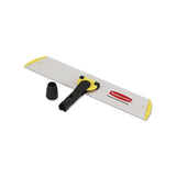 Hygen Quick Connect S-s Frame, Wet-dry Mop 17.19w X 3d, Aluminum, Yellow