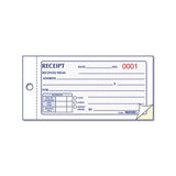 Small Money Receipt Book, 5 X 2 3-4, Carbonless Duplicate, 50 Sets-book