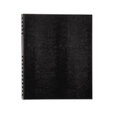 Notepro Undated Daily Planner, 10 3-4 X 8 1-2, Black