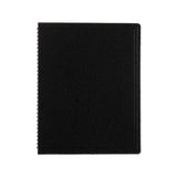 Duraflex Poly Notebook, 1 Subject, Medium-college Rule, Black Cover, 11 X 8.5, 80 Sheets