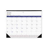 Duraglobe Monthly Desk Pad Calendar, 22 X 17, 2021