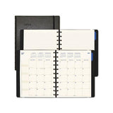 Monthly Planner, 10.75 X 8.5, Black, 2020-2021