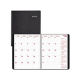 Duraflex 14-month Planner, 11 X 8.5, Black, 2021
