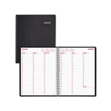 Duraflex Weekly Planner, 11 X 8.5, Black, 2021