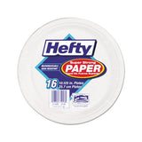 Super Strong Paper Dinnerware, 10 1-8" Plate, Bagasse, 16-pack, 12 Packs-carton