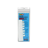 Legal Index Tabs, 1-5-cut Tabs, White, 1" Wide, 416-pack