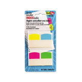 Write-on Index Tabs, 1-5-cut Tabs, Assorted Colors, 1.06" Wide, 48-pack
