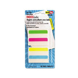 Write-on Index Tabs, 1-5-cut Tabs, Assorted Colors, 2" Wide, 48-pack