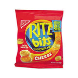 Ritz Bits, Cheese, 1.5 Oz Packs, 60-carton