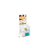 Large Acrylic Collection Box, 9 1-4 X 9 1-4 X 21, Clear