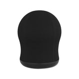 Zenergy Swivel Ball Chair, Black Seat-black Back, Black Base