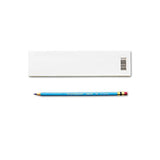 Col-erase Pencil With Eraser, 0.7 Mm, 2b (#1), Non-photo Blue Lead, Non-photo Blue Barrel, Dozen