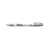 Permanent Paint Marker, Fine Bullet Tip, Silver
