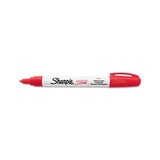 Permanent Paint Marker, Medium Bullet Tip, Red