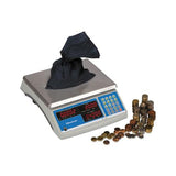 Electronic 60 Lb Coin & Parts Counting Scale, 11 1-2 X 8 3-4, Gray