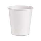 Single-sided Poly Paper Hot Cups, 10 Oz, White, 1000-carton