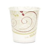 Paper Water Cups, Waxed, 5oz, 100-bag, 30 Bags-carton
