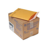 Jiffylite Self-seal Bubble Mailer, #2, Barrier Bubble Lining, Self-adhesive Closure, 8.5 X 12, Golden Brown Kraft, 25-carton