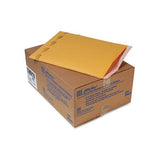 Jiffylite Self-seal Bubble Mailer, #6, Barrier Bubble Lining, Self-adhesive Closure, 12.5 X 19, Golden Brown Kraft, 25-carton