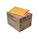 Jiffylite Self-seal Bubble Mailer, #6, Barrier Bubble Lining, Self-adhesive Closure, 12.5 X 19, Golden Brown Kraft, 50-carton