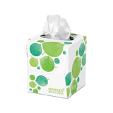 100% Recycled Facial Tissue, 2-ply, White, 85 Sheets-box