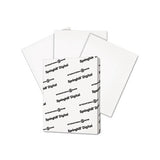 Digital Vellum Bristol White Cover, 67 Lb, 8.5 X 11, Vellum White, 250-pack