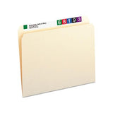 Manila File Folders, Straight Tab, Letter Size, 100-box