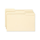 Top Tab File Folders With Antimicrobial Product Protection, 1-3-cut Tabs, Legal Size, Manila, 100-box