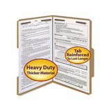 Top Tab 2-fastener Folders, 2-5-cut Tabs, Right Of Center, Legal Size, 17 Pt. Kraft, 50-box