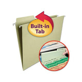 Fastab Hanging Folders, Letter Size, 1-3-cut Tab, Moss, 20-box