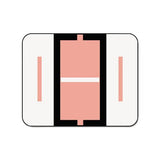 A-z Color-coded End Tab Filing Labels, I, 1 X 1.25, White, 500-roll