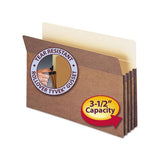 Redrope Drop Front File Pockets, 3.5" Expansion, Legal Size, Redrope, 50-box