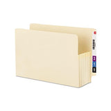 Manila End Tab Tuff Pockets, 5.25" Expansion, Letter Size, Manila, 10-box