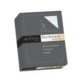 Parchment Specialty Paper, 24 Lb, 8.5 X 11, Blue, 500-ream