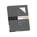 Parchment Specialty Paper, 24 Lb, 8.5 X 11, Blue, 100-pack