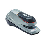 Optima Grip Electric Stapler, 20-sheet Capacity, Black-silver