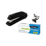 Standard Stapler Value Pack, 15-sheet Capacity, Black
