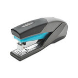 Optima 25 Reduced Effort Stapler, 25-sheet Capacity, Slate Gray-blue