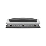 10-sheet Precision Pro Desktop Two-to-three-hole Punch, 9-32" Holes