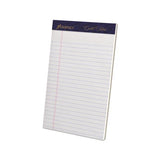 Gold Fibre Writing Pads, Narrow Rule, 5 X 8, White, 50 Sheets, 4-pack