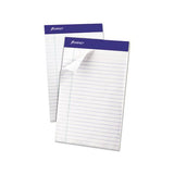 Recycled Writing Pads, Narrow Rule, 5 X 8, White, 50 Sheets, Dozen