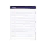 Legal Ruled Pads, Narrow Rule, 8.5 X 11.75, White, 50 Sheets, 4-pack