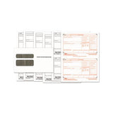 W-2 Tax Form-envelope Kits, 8 1-2 X 5 1-2, 6-part, Inkjet-laser, 24 W-2s & 1 W-3