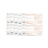 W-2 Tax Forms, 6-part, 5.5 X 8.5, Inkjet-laser, 50 W-2s And 1 W-3