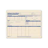 Employee Record Master File Jacket, Straight Tab, Letter Size, Manila, 20-pack