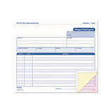 Snap-off Shipper-packing List, 8 1-2 X 7, Three-part Carbonless, 50 Forms