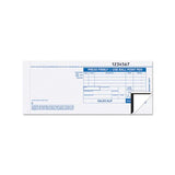 Credit Card Sales Slip, 7 7-8 X 3-1-4, Three-part Carbonless, 100 Forms